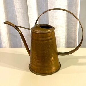 Vintage Solid Copper Watering Can